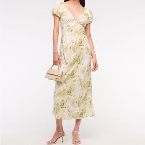 Floral Abercrombie Spring/Summer Midi Dress